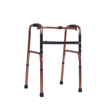 Adjustable aluminum alloy folding walking aids for disabled